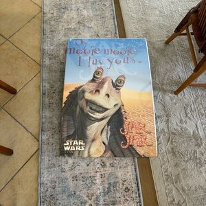 Star Wars: Episde One Jar Jar Binks Phantom Menace Movie Poster 24x36 Brand New
